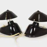 Bauhaus Bakelite Table Lamps from Esc, 1940s, Set of 2