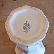 Earthenware vase of St Clement KG Lunéville decoration street lamp