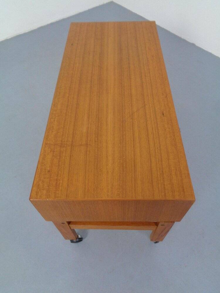 Rollable Chest of Drawers by Rud Thygesen & Johnny Sorensen for Hansen & Guldborg Furniture, Denmark, 1960s