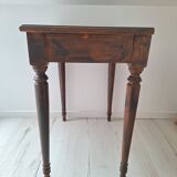 Solid wood desk / side table