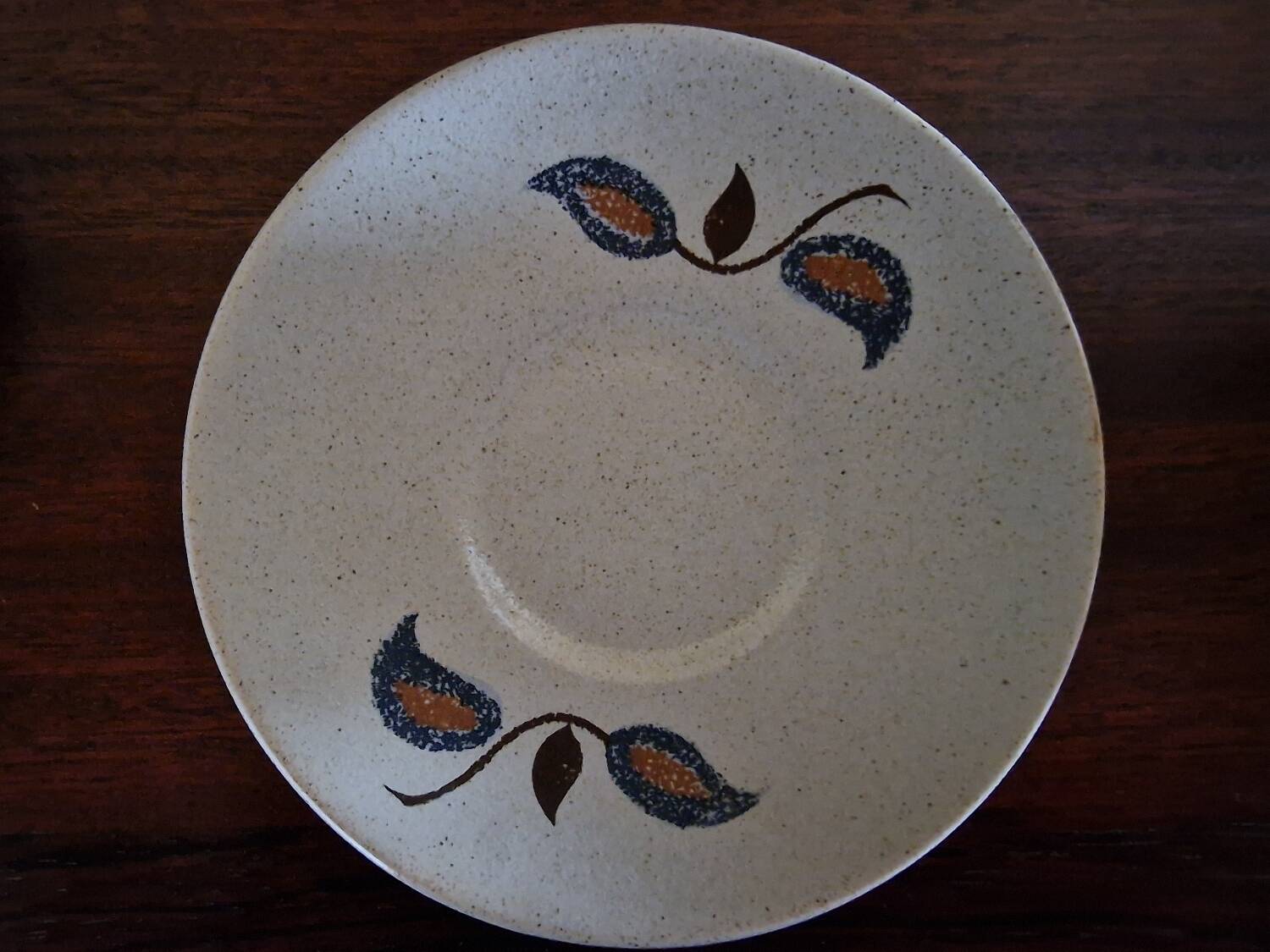 "Sologne" coffee service, glazed stoneware, St Amand earthenware