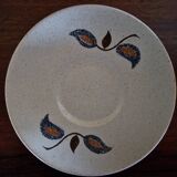 "Sologne" coffee service, glazed stoneware, St Amand earthenware