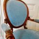 Medallion napoleon III armchair