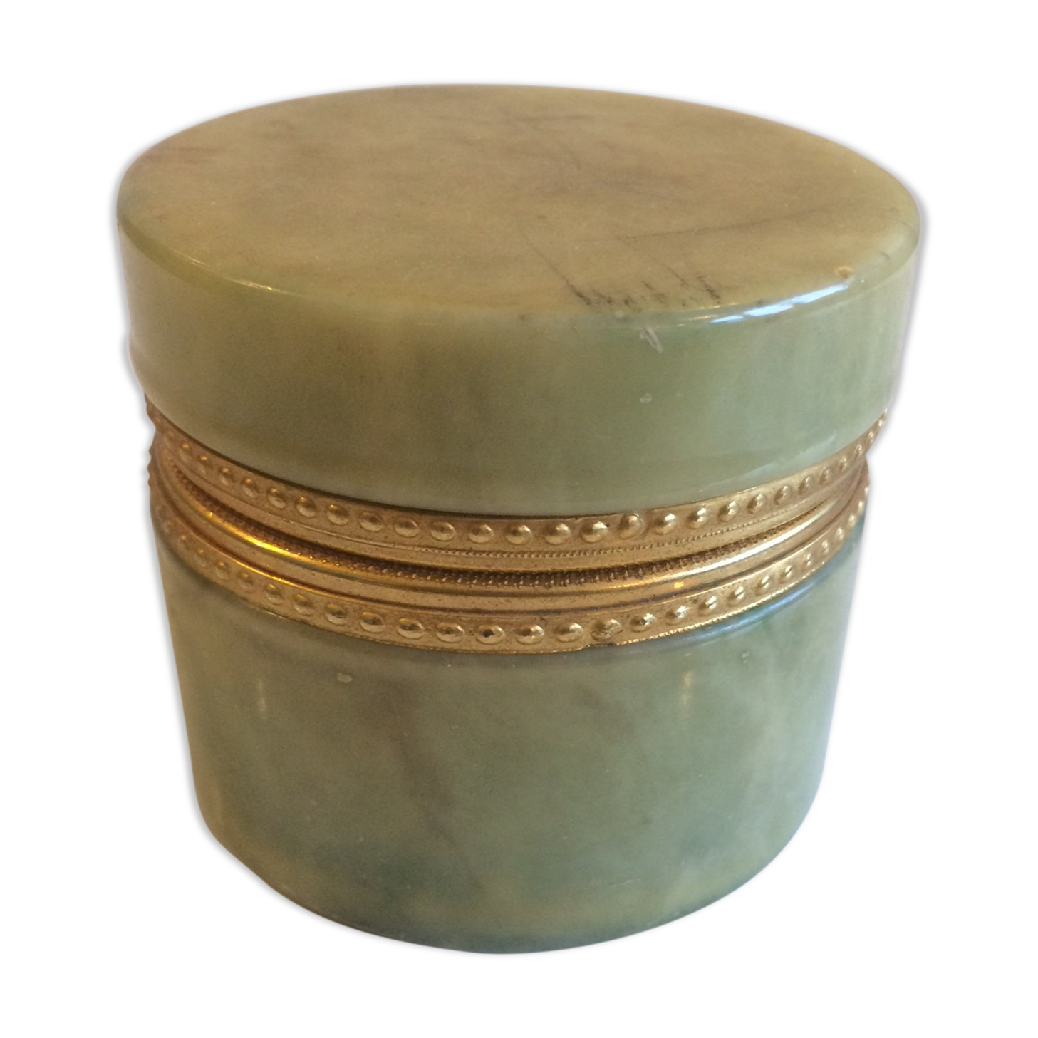 Porcelain box "CERRI NESTORE VOLTERRA" design