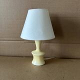 Small antique wooden lamp