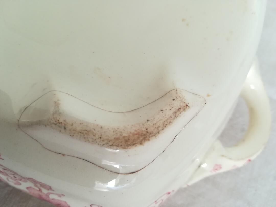 Soupière or vegetable in leanie Lunéville KG model "Lierre crest ".