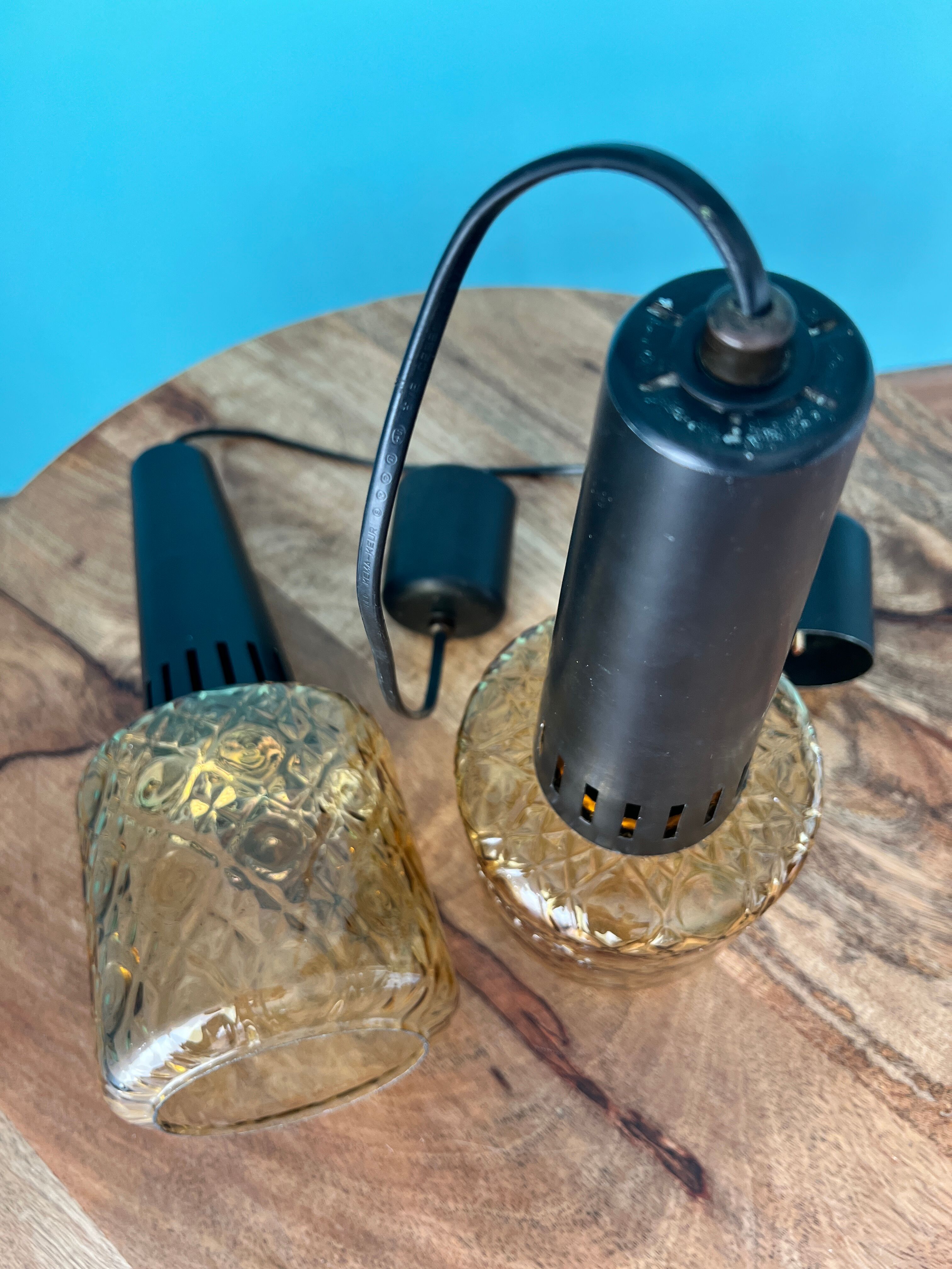 Lamp shade from 1960s / nordic pendant lamps / vintage ceiling lamp