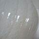 Pair of porcelain sconces brass glass of clchy white art deco