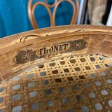 4 chaises thonet n 19 de bistrot bois courbé