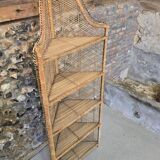 Rattan shelf, 1970