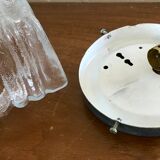 Vintage square glass ceiling