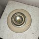 Fratelli Mannelli travertine candle holder ashtray from the 70s