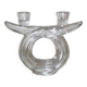 Vannes crystal candle holder