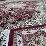 Pakistani carpet Silk wool 383x281cm
