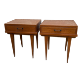 Pair of vintage bedside tables