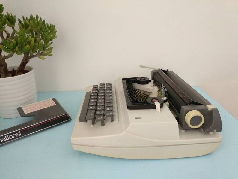 Super Petite international typewriter, made in England