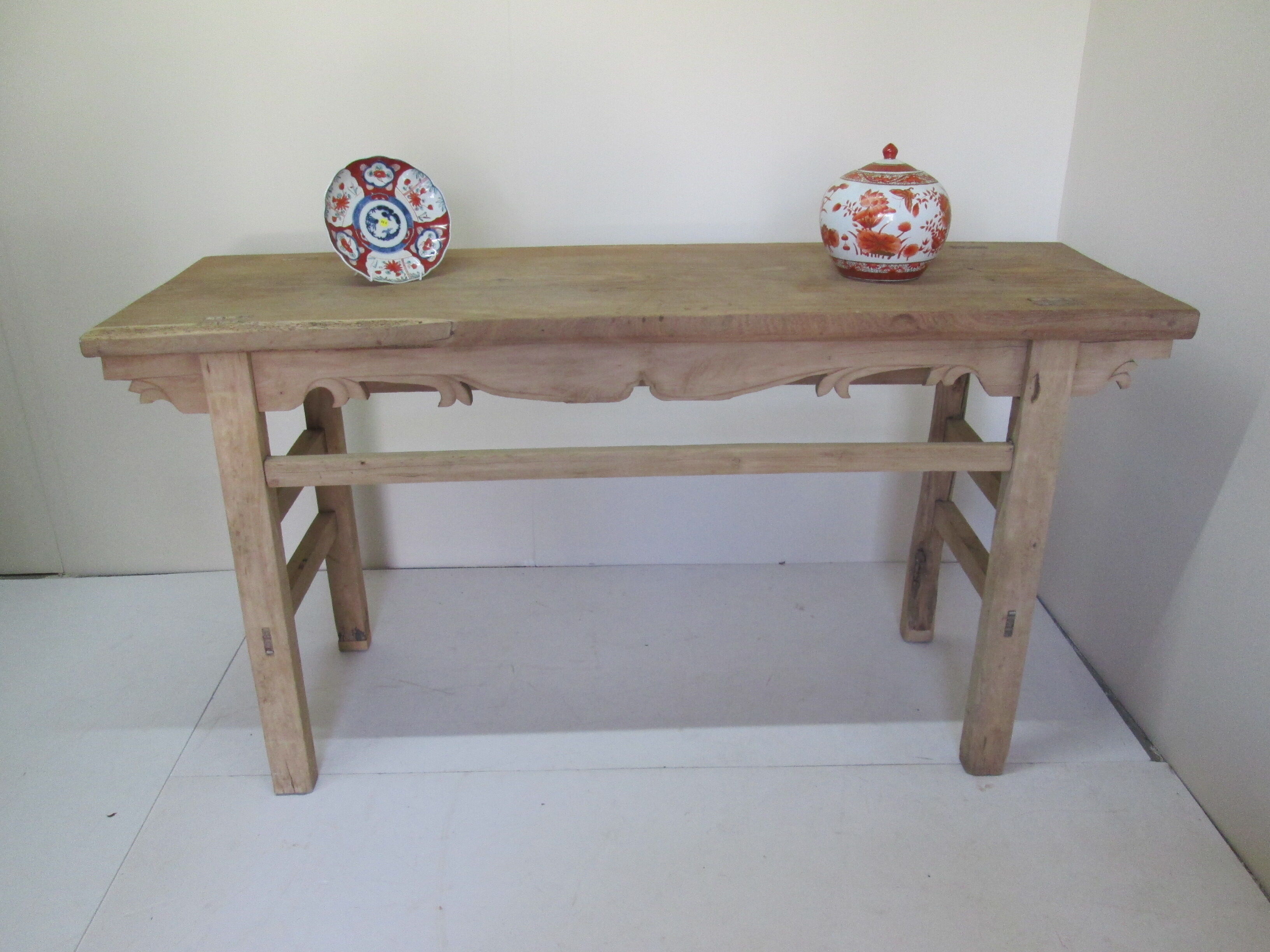 Console pickled wood