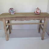 Console pickled wood