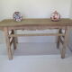 Console pickled wood