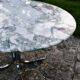 Medici Breccia marble dining table, Italy, 1970s