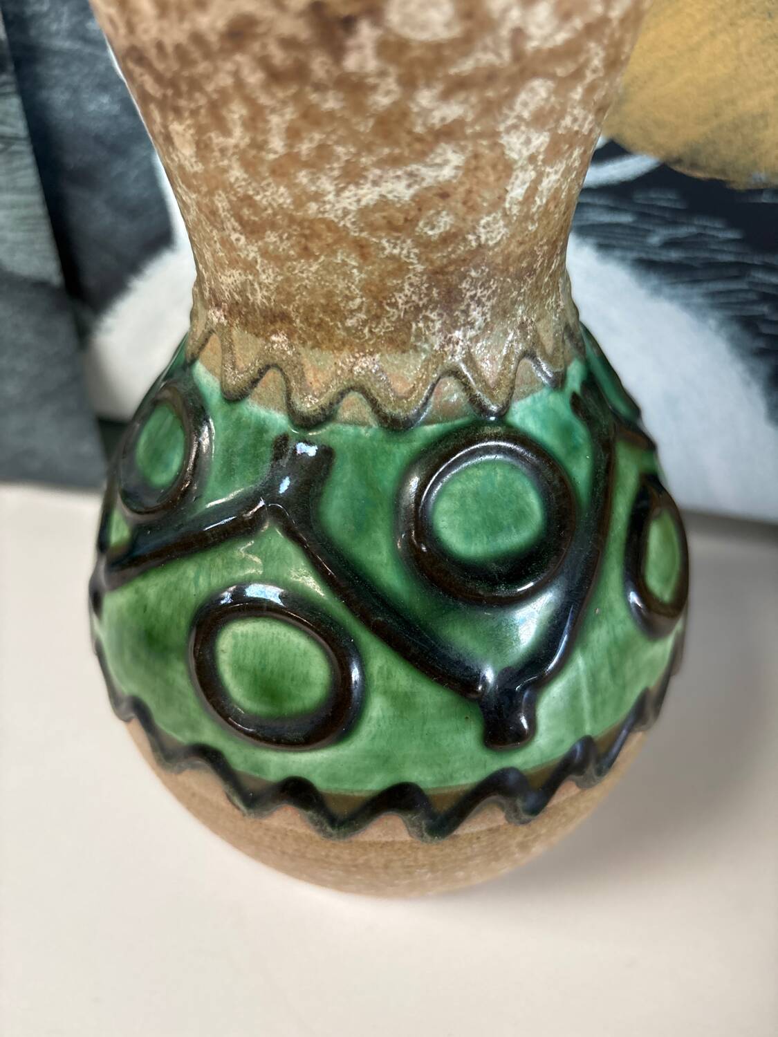 Vintage West Germany ceramic vase