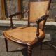 Fauteuil canné époque XIXe