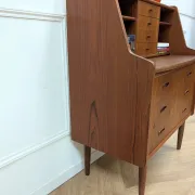 Vintage Danish teak secretary, 1960s.