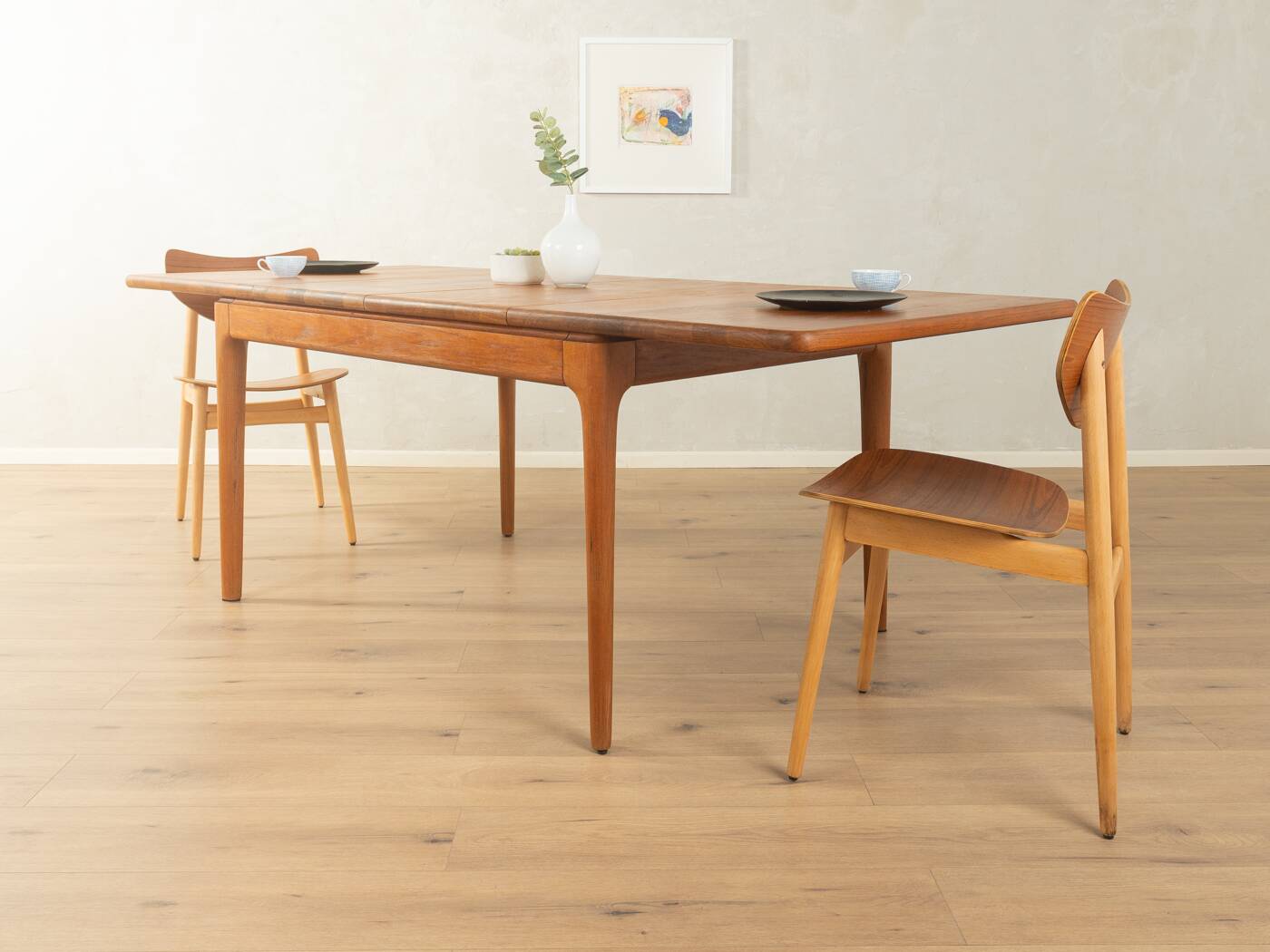 Glostrup Møbelfabrik | Grete Jalk – Extendable dining table, 1960s, teak