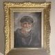 Fred Pailhès (1902-1991) "The Fisherman" Oil on panel signed