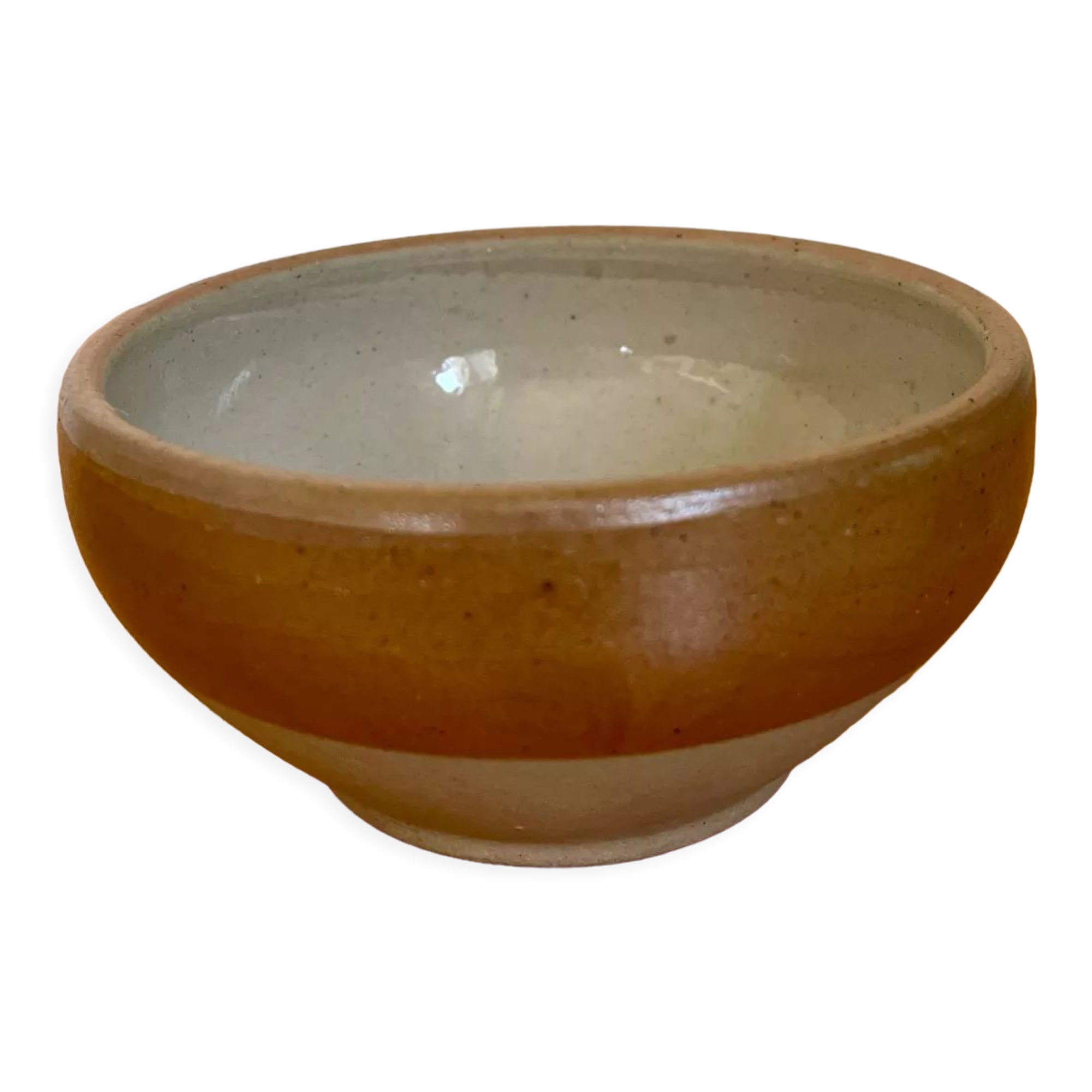 Digoin vintage stoneware bowl
