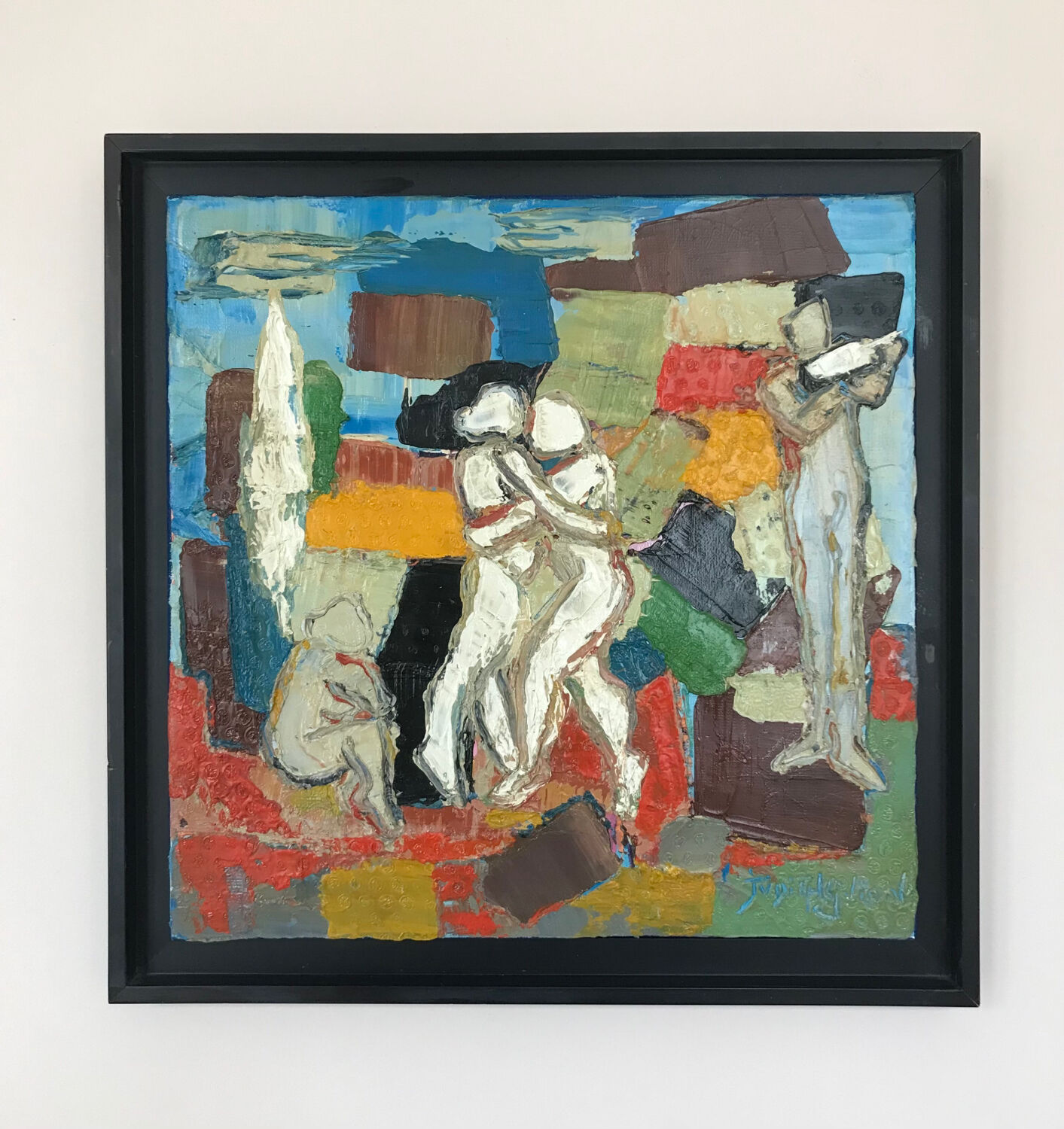 Judith guion. the dance, 2007. oil on canvas.