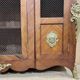 Late 19th century Regency style bookcase in rosewood and oak, removable
