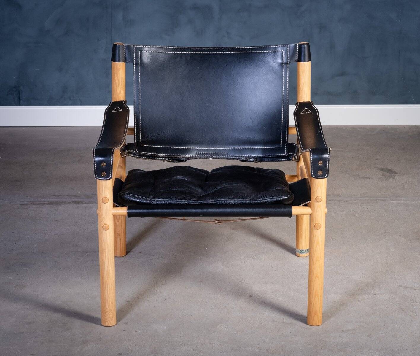 Safari Chair Set by Arne Norell for Arne Norell Ab Sweden, 1960s