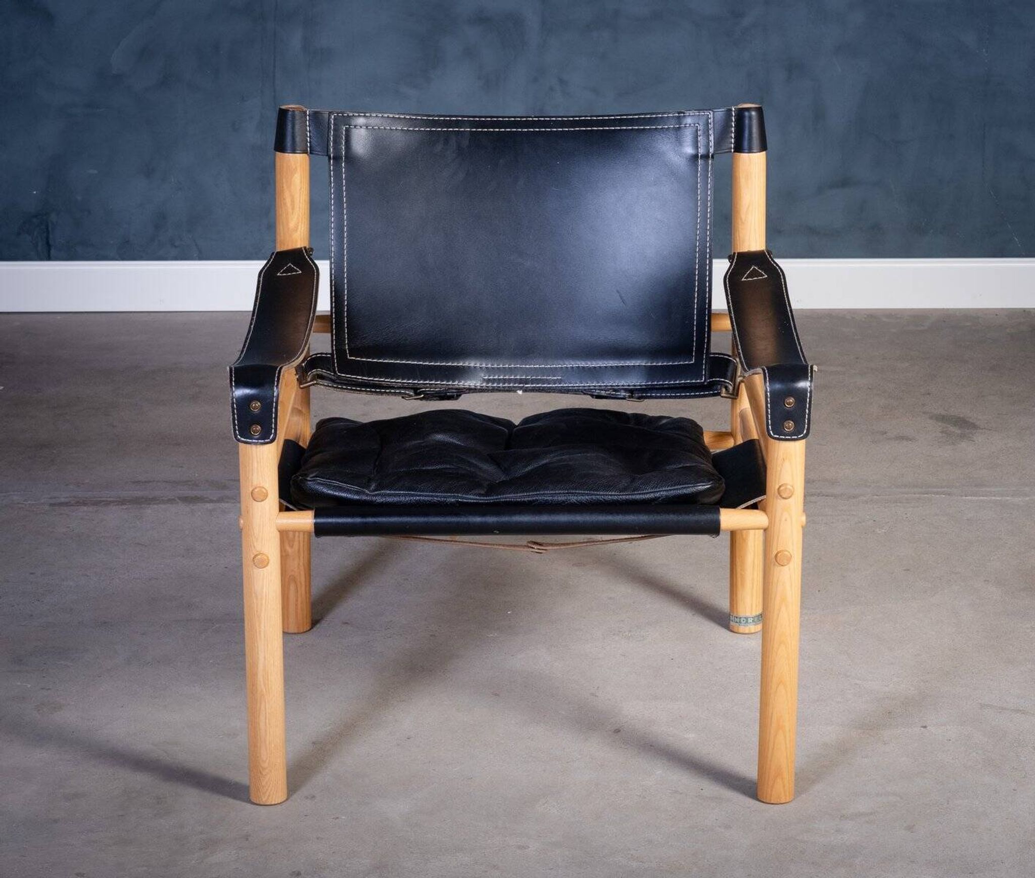 Safari Chair Set by Arne Norell for Arne Norell Ab Sweden, 1960s
