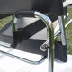 Wassilly chair in black and chrome leather byMarcel Breuer