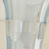 Art Deco vase blue glass