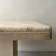 Square travertine coffee table, Italy 1970