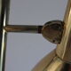 Vintage brass floor lamp italian design