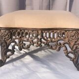Low cast iron stool “napoleon III”