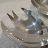 2-piece silver-plated salad serving set by Christofle Goldsmith Duo 24.6cm