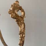 Paire de porte embrasses en bronze doré Napoléon III