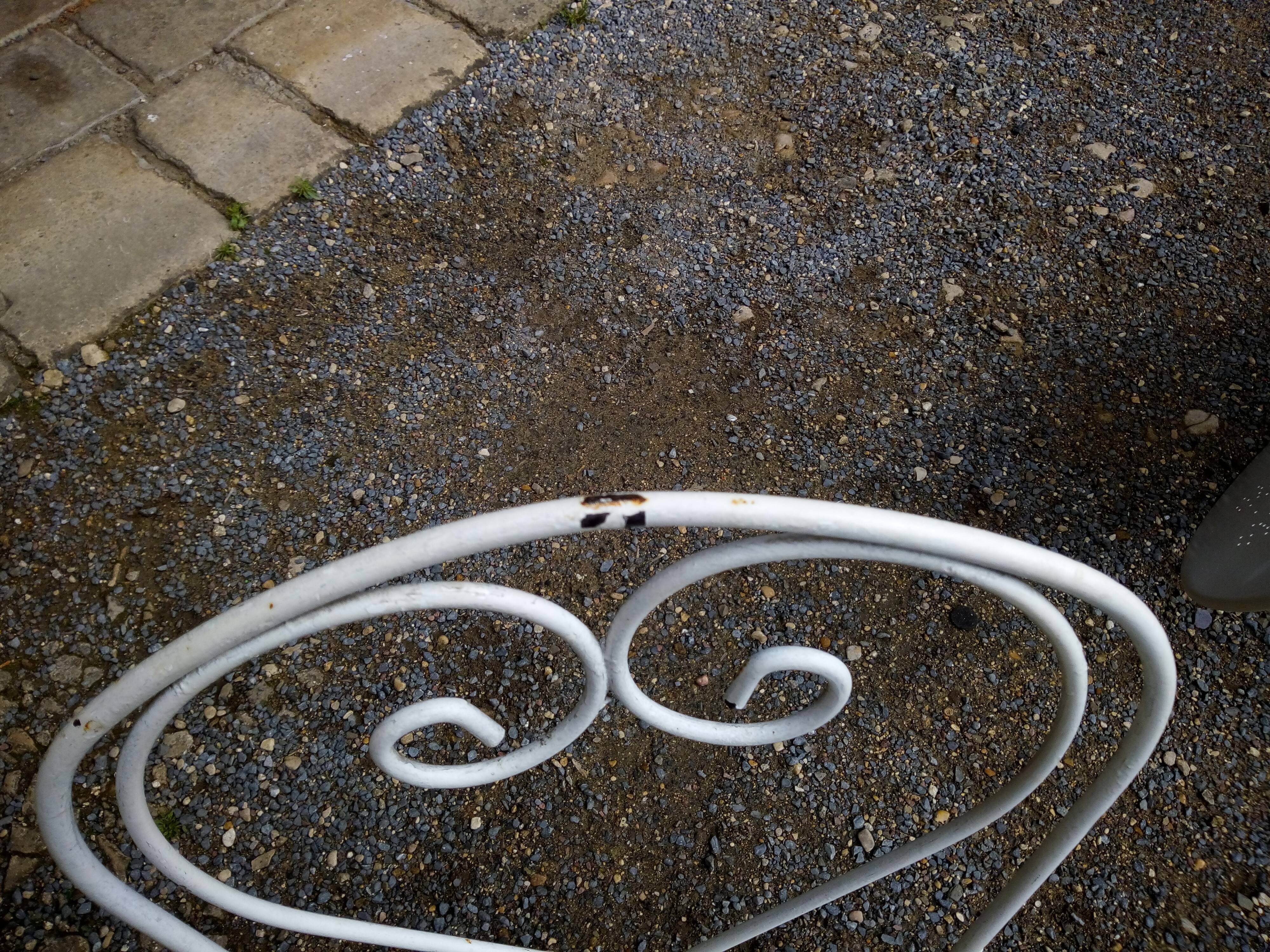 Garden furniture with two chairs