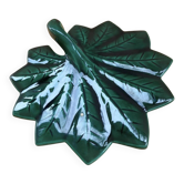 Plateau de service feuille verte Style Vallauris