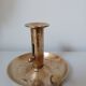 Brass candle holder, cellar rat