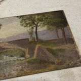 Painting on wood