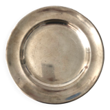 Plat ancien métal argenté carlton