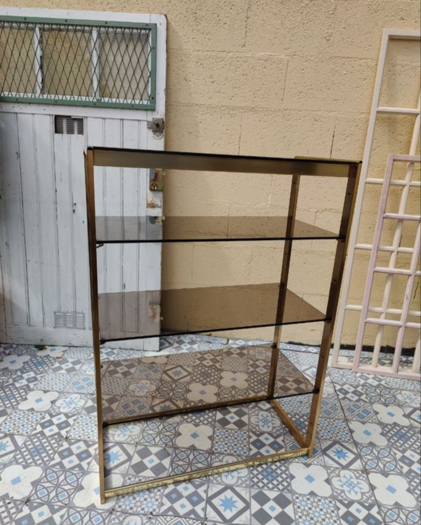 Vintage display cabinet bookcase
