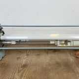 Industrial East German Fluorescent Tube Light From Leuchtenbau Wittenberg, 1980s
