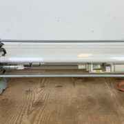 Industrial East German Fluorescent Tube Light From Leuchtenbau Wittenberg, 1980s