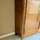 19th century oak wedding armoire